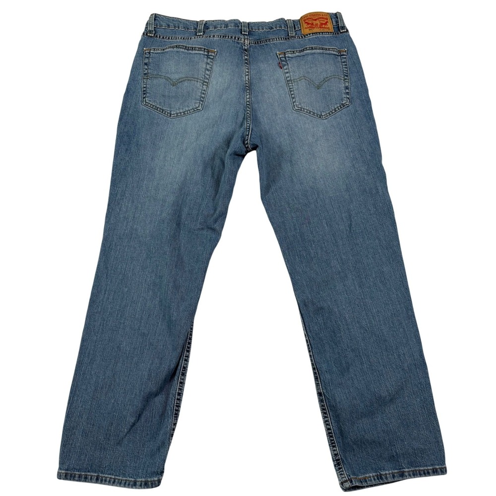 Levis 541 Athletic Taper Mens Jeans Blue Medium Wash 40x30 18181-0734 Stretch
